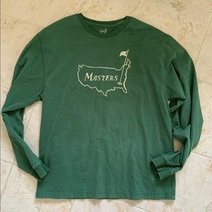 Masters long sleeve tshirt